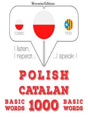 cover image of Polish-Catalan: 1000 basic words